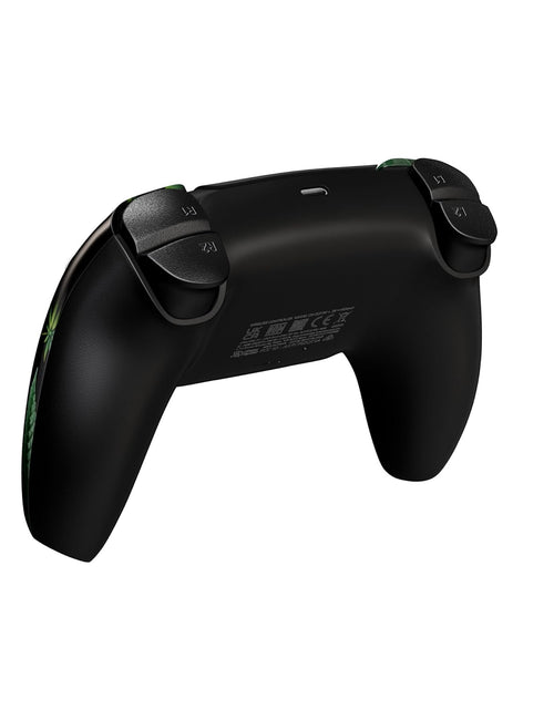 Load image into Gallery viewer, Custom Wireless UN-MODDED PRO Controller Compatible with PS5 Exclusive Unique Design (420 Black)
