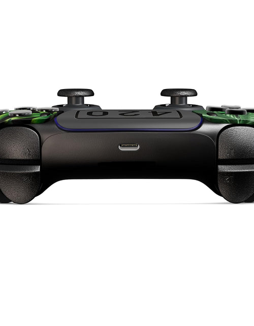 Load image into Gallery viewer, Custom Wireless UN-MODDED PRO Controller Compatible with PS5 Exclusive Unique Design (420 Black)
