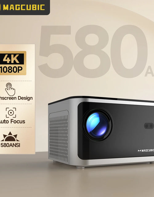 Load image into Gallery viewer, Auto Focus Smart Projector Android11 4K 580ANSI Full Wifi6 BT5.0 Allwinner H713 Voice Control Home Cinema Theater HY350
