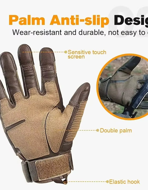 Load image into Gallery viewer, Ultimate Grip Fingerless Tactical Gloves – Touchscreen-Ready for Riders, Workers &amp; Adventurers
